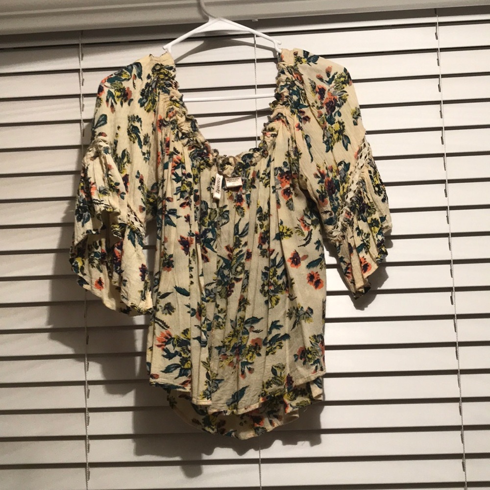 Off the shoulder blouse